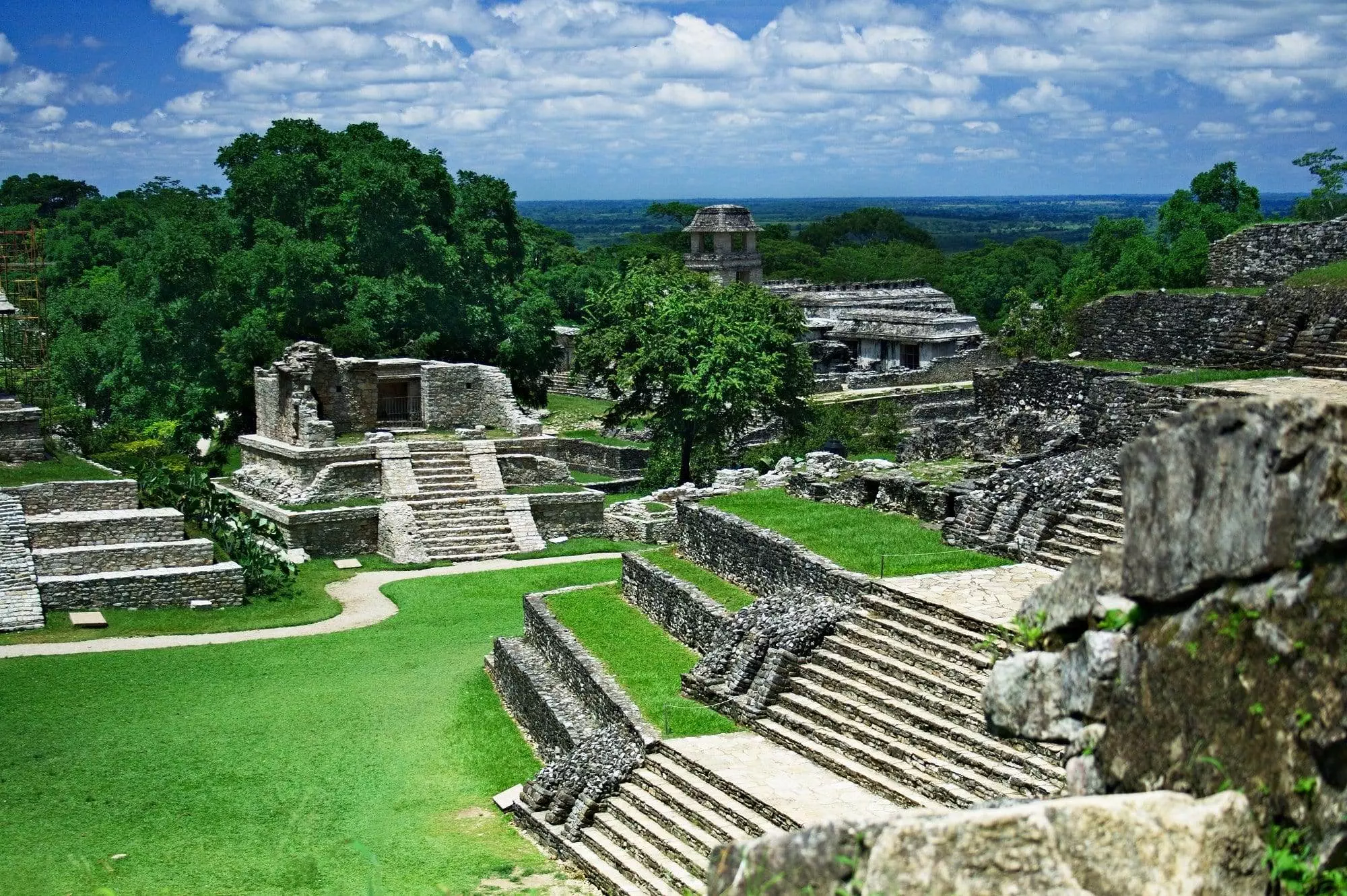 Ciudad con costumbres mayas