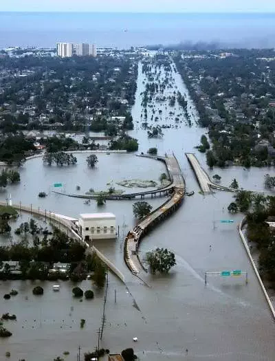 Nueva Orleans tras el paso del Katrina