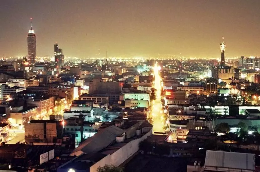 Contaminación lumínica en México